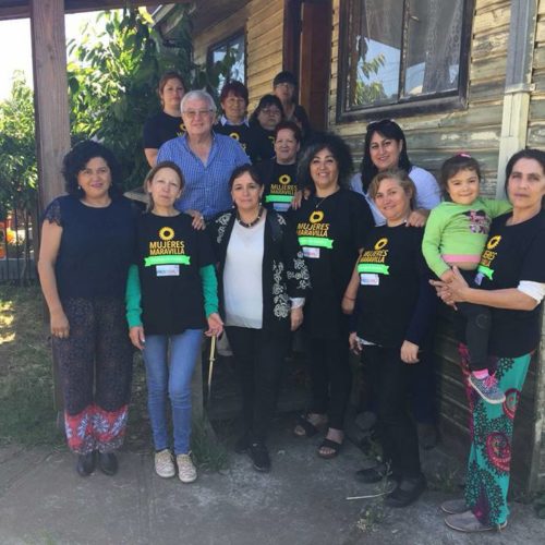 (6 de Diciembre) En Traiguén con la agrupación de Mujeres Emprendedoras “Mujeres Maravillosas”, con su presidenta, Luisa Pérez; el concejal, Carlos Spichiguer y la seremi de la Mujer y Equidad de Género, Pilar Collipal.