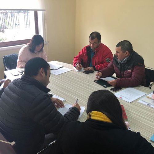 (31 de Agosto) Pescadores de Caleta La Barra y funcionarios de la Municipalidad de Toltén nos presentaron sus proyectos. Excelente orden de los puntos a tratar y a gestionar con varios servicios