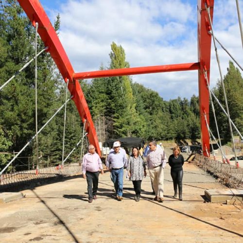 (15 de marzo 2019) En la comuna de Curacautín acompañando a nuestro Gobernador Provincial, Víctor Manoli, Seremi del MOP, Henry Leal y el alcalde de la Comuna, Jorge Saquel en la inspección del Puente Manchuria; inversión de más de 2 mil millones  de pesos. 