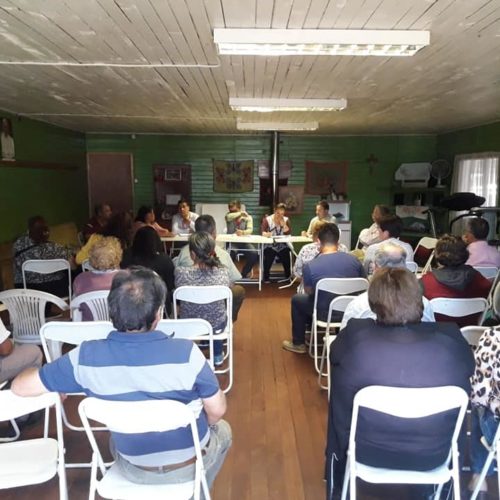 (26 de marzo 2019) Trabajando con las Juntas de Vecinos de Cherquenco y los representantes de la Cámara de Comercio. La conectividad es uno de los grandes problemas de los vecinos, quedamos comprometidos en un plan de trabajo.