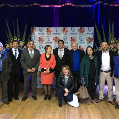 (12 de abril 2019) Asistimos a la Cuenta Pública de la comuna de Traiguén, impecable ceremonia. Felicitaciones a todo el equipo Municipal por el trabajo.