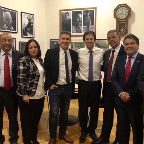 (22 de abril 2019) Junto al Subsecretario de Obras Públicas, Lucas Palacios, quien en reunión con nuestros alcaldes de Ercilla y Collipulli, se comprometió a realizar una obra de conservación del puente El Globo, única vía de acceso que tenemos con la comuna de Angol.