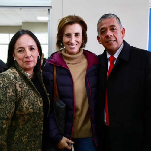 (9 de mayo 2019) Junto a la ministra Marcela Cubillos en la cuenta pública del Ministerio de Educación, que se realizó en Temuco. Importante señal de descentralización para dar a conocer los avances de nuestro Gobierno en materia de educación y los desafíos que tenemos para el futuro. 