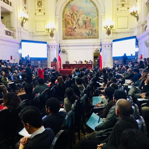 (3 de junio de 2019) Más de 300 personas asistieron al primer Seminario Ley General de Suelos organizado por la Comisión de Agricultura del Senado y la ONG Suelo Sustentable.