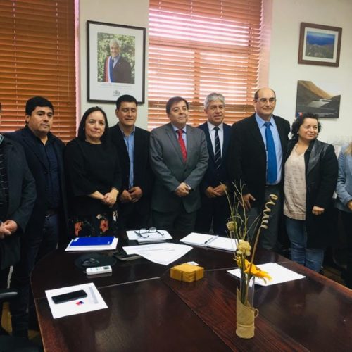 (12 de agosto de 2019) El Director Nacional de la DOH (Dirección de Obras Hidráulicas) Claudio Darrigrandi, comprometió financiamiento del proyecto APR en el sector Mallín del Traile de Lonquimay.