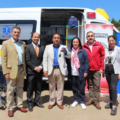 07 DICIEMBRE 2019 - Agradecer a la agrupación de agricultores liderada por nuestra amiga Janet Toro,a las juntas de vecino, al trabajo que hizo el Ministerio de Salud a través del ex Ministro Santelices que nos recibió con nuestra carta firmada, hoy gracias a esta gestión Pichipellahuen tiene ambulancia.